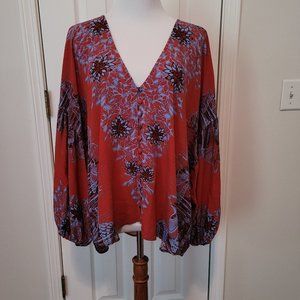 Free People Boho Blouse Medium